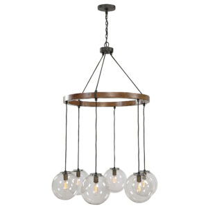 Vaughn 6 Lt Chandelier