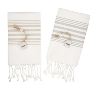 Stripe Turkish Towel Set
