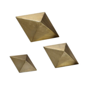 Rhombus Sculptures Set of 3