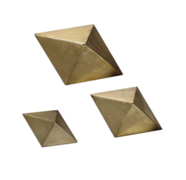 Rhombus Sculptures Set of 3