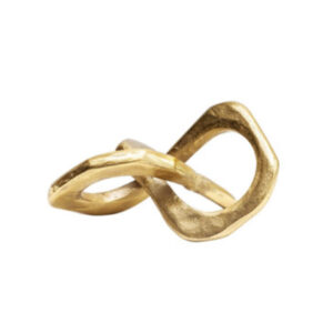 Gold Cast Metal Object