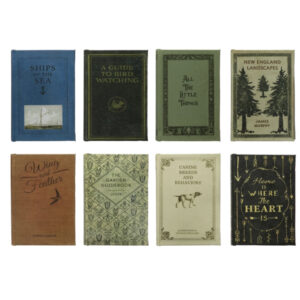 Individual Small Canvas Book Storage