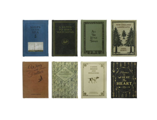 Individual Small Canvas Book Storage