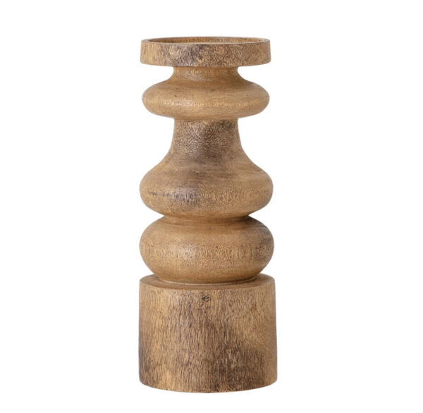 Mango Wood Candleholder