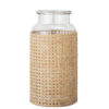 Glass Cane Wrapped Vase - Image 2