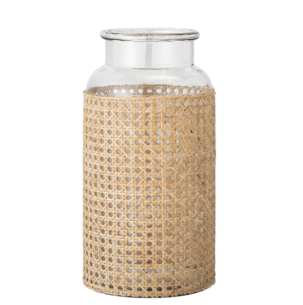 Glass Cane Wrapped Vase Addie Birch