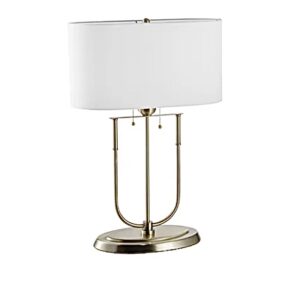 Metal 29” Brass Table Lamp