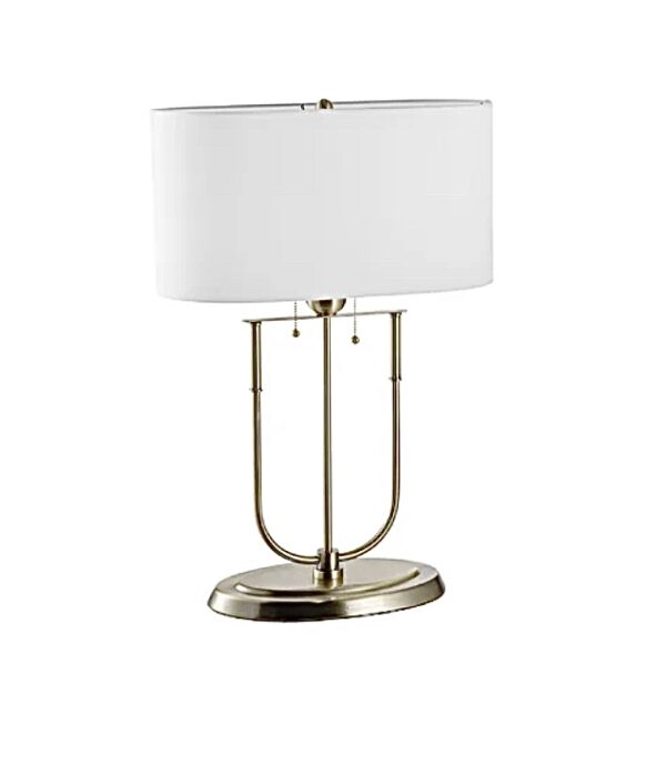 Metal 29” Brass Table Lamp