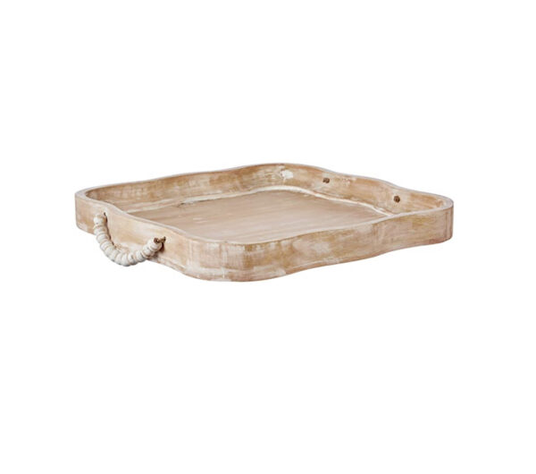 Scalloped Beaded Tray