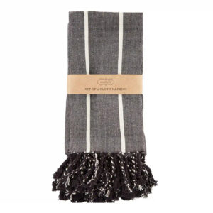 Turkish Napkin Sets Black