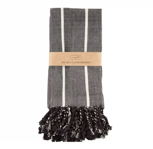 Turkish Napkin Sets Black