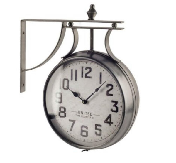 Lindsay Industrial Wall Clock