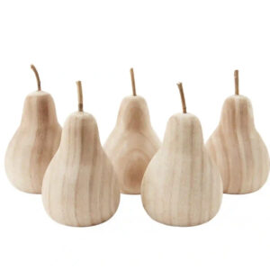 Paulownia Wood Fruit Decor