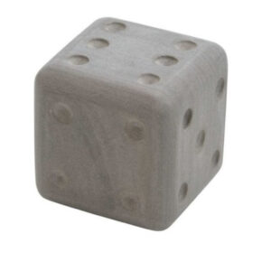 Hand-Carved Sandstone Dice