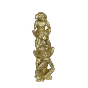 Poly Resin 12” Stacking Monkeys