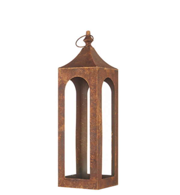 Aged Copper Lantern