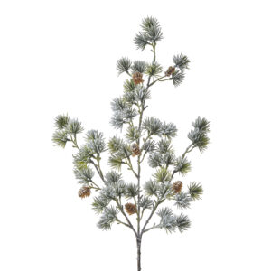 27” Snowy Pine Spray
