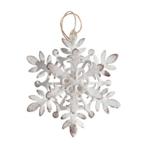 6” Snowflake Ornament