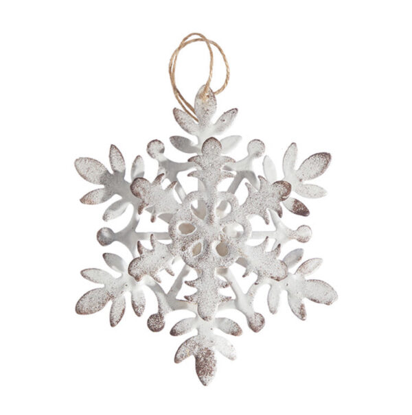 6” Snowflake Ornament