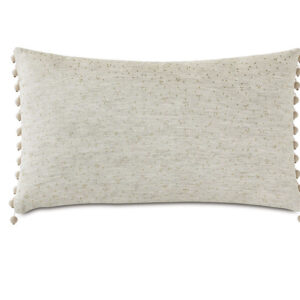 Marceau Gold Dotted Decorative Pillow