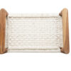 Hand-Woven Cotton Rope Bench - Image 4