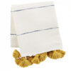 Coloured Tassel Stripe Throw - Image 2