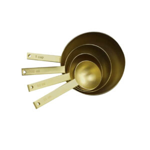 Gold Measuring Cup (set of 4)