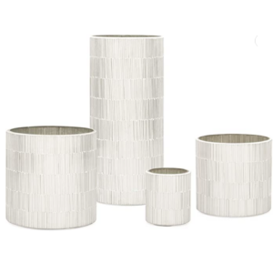 Bamboo Glass Vases