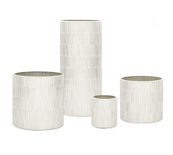Bamboo Glass Vases