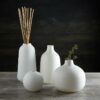 White Matte Vases - Image 5