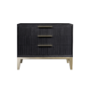 Caleb Three Drawer Nightstand - Image 3