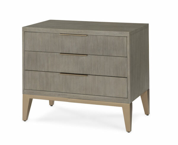 Caleb Three Drawer Nightstand