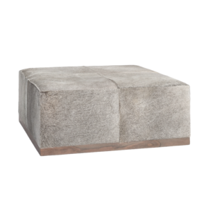 Felix Large Leather Ottoman