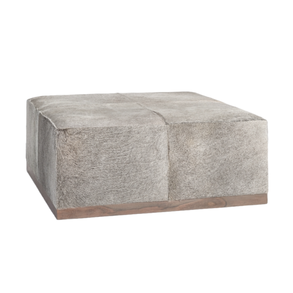 Felix Large Leather Ottoman