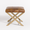 Hudson Cross Ottoman - Image 2