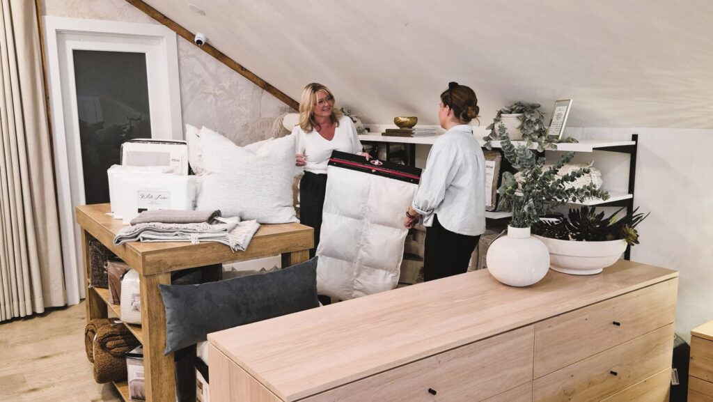 choose from a variety of bedding options